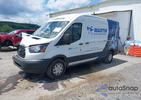 2018 Ford Transit-250 z USA, uszkodzony, nr VIN 1FTYR2DM1JKA05280